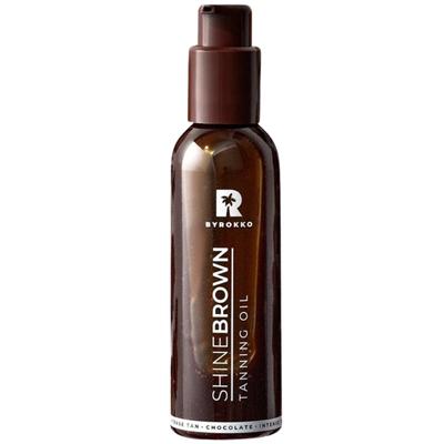 Шоколадное масло Shine Brown для супербыстрого загара