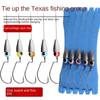 5 шт./лот Pesca Texas Rig Set с грузилами, крючками Carolina Rig Kit Fishing Sabiki Rigs Perch