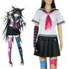 Ronpa Danganronpa Dangan Ibuki Mioda Cosplay Costume Uniform Wig Skirt Set Dress