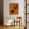 Mid-Century Modern Canvas Painting Wall Decor, Music Lover Gift, Living Room Bedroom Decor  Vintage Jazz Art Poster,