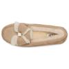 UGG Удобные тапочки с бантом из меха женские тапочки песочного цвета 1138373-SAN