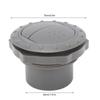 Car   Conditioner Outlet Vent Trim Knob   Round Maintenance for RVs Buses Boats