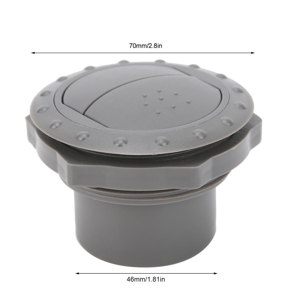 Car   Conditioner Outlet Vent Trim Knob   Round Maintenance for RVs Buses Boats