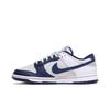 Nike Dunk Low EMB '75th Anniversary - Nets' (Unisex) Grey / White / Blue Void / Blue Void Skateboard Shoes DD3363 001