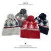 Шерстяная шапка с помпоном в стиле Fair Isle «Брат-Кот» – Теплая, Стильная Вязаная Шапка для Защиты Ушей для Мужчин и Женщин (Осень зима)