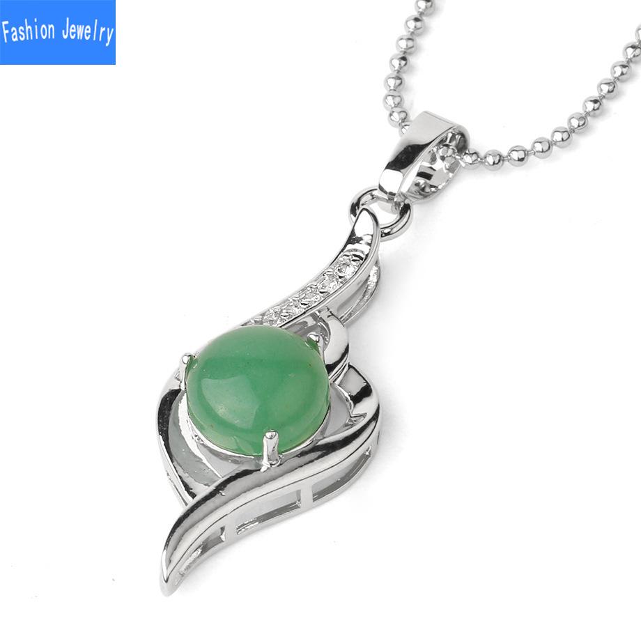 Ожерелье с подвеской в ​​виде ключицы из натурального хрусталя и циркона