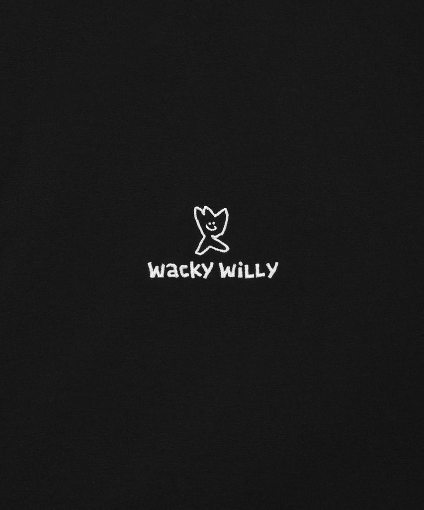 Wacky Willy Базовый анорак с коротким рукавом Черный