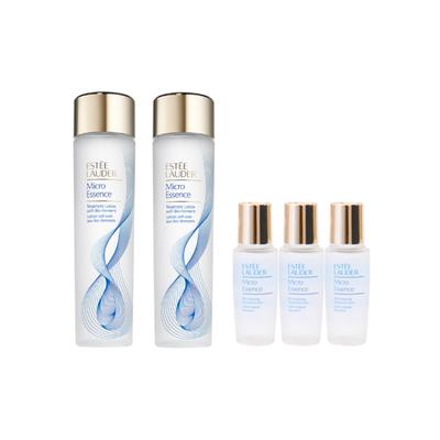 Набор Estée Lauder Micro Essence Treatment Lotion с Био-Ферментом (2 шт.) + Набор Делюкс-Миниатюр (3 шт.)