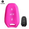 Silicone Car Remote Key Case Cover For Peugeot 308 408 508 2008 3008 4008 5008 For Citroen C1 C4 C4L C6 C3-XR Picasso DS3 DS4