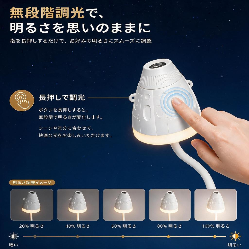 Starry Sky Light Planetarium Night Light Starry Sky Projector with Silicone Storage Adjustable Perfect for Gift 3-in-1 Case, Brightness, Bedroom, Car,
