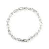 Great TIFFANY&Co. bracelet T Narrow Chain Silver 925 Women Used