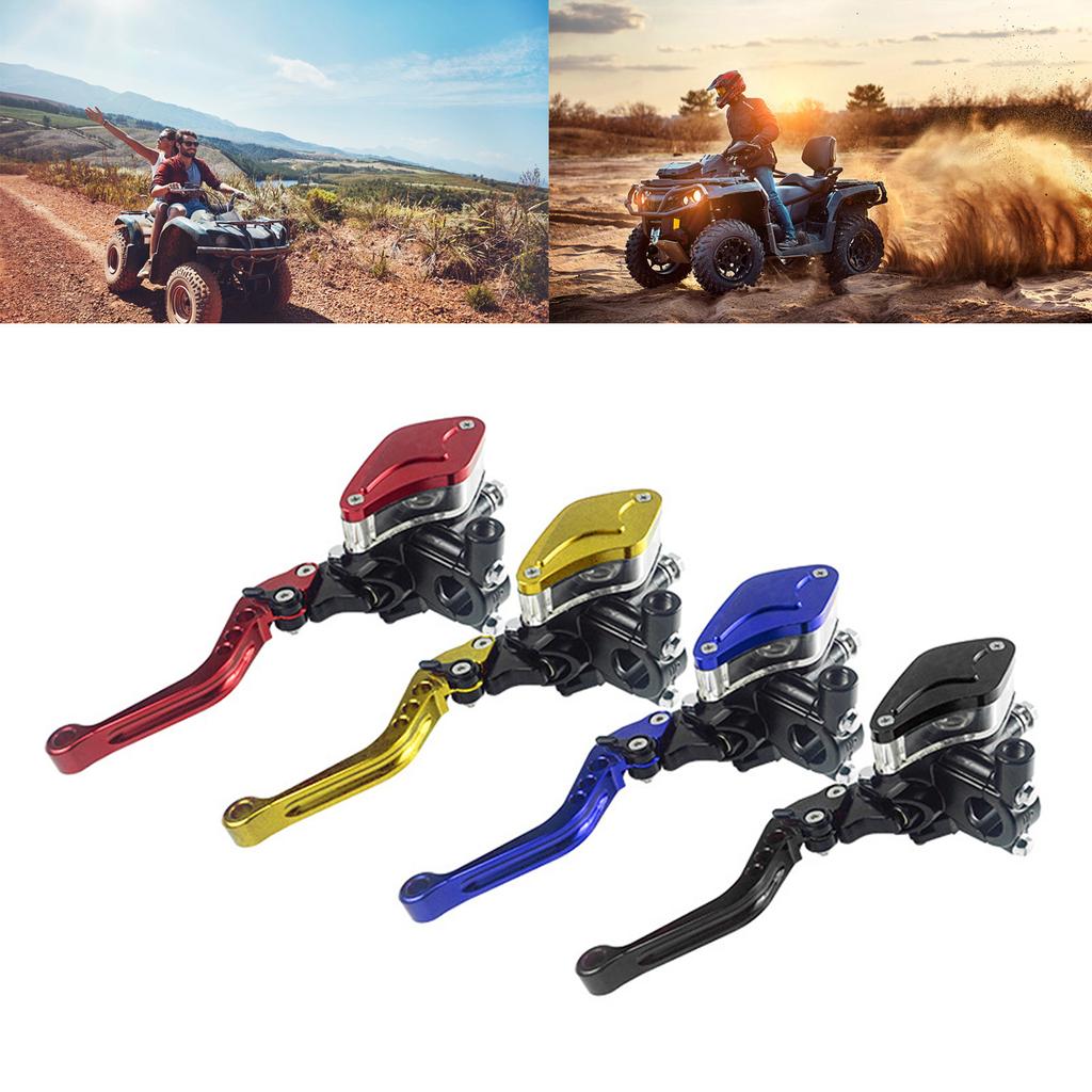Универсальный рычаг сцепления переднего тормозного цилиндра мотоцикла для кроссового мотоцикла со стандартным рулем 7/8" 22 мм