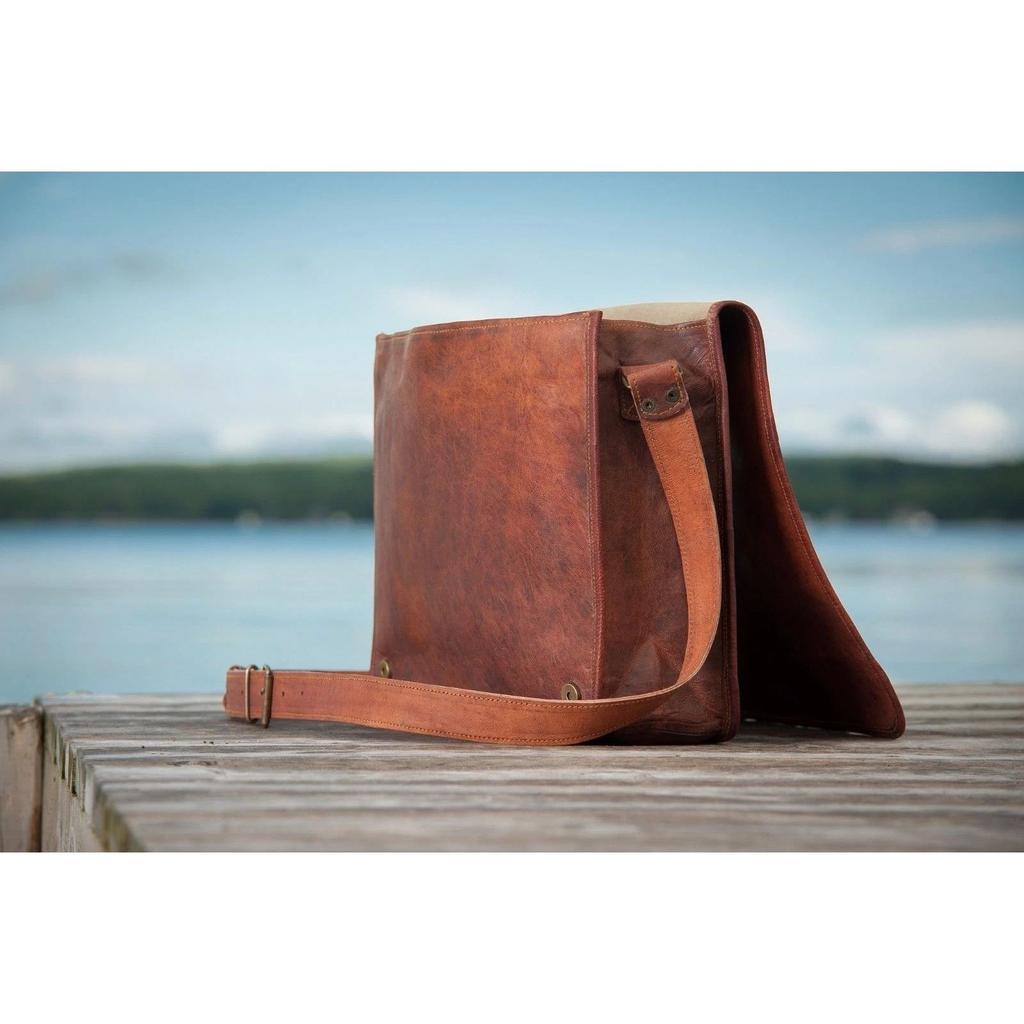 Кожаный мессенджер Новая винтажная сумка Портфель Кожаный мужской портфель Сумка для ноутбука