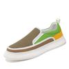 Весенне-осенняя мужская обувь, повседневная, с мягкой подошвой, спортивная, слипоны, дышащая, для работы, спортивная, ленивая обувь