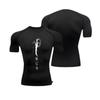 Jin Woo Compression Shirt | Compression, Gym, Sung Jin Woo, Solo Leveling, Anime Gymwear, Muscleshirt, Sportwear, Igris, Levelup, Gym Cloths
