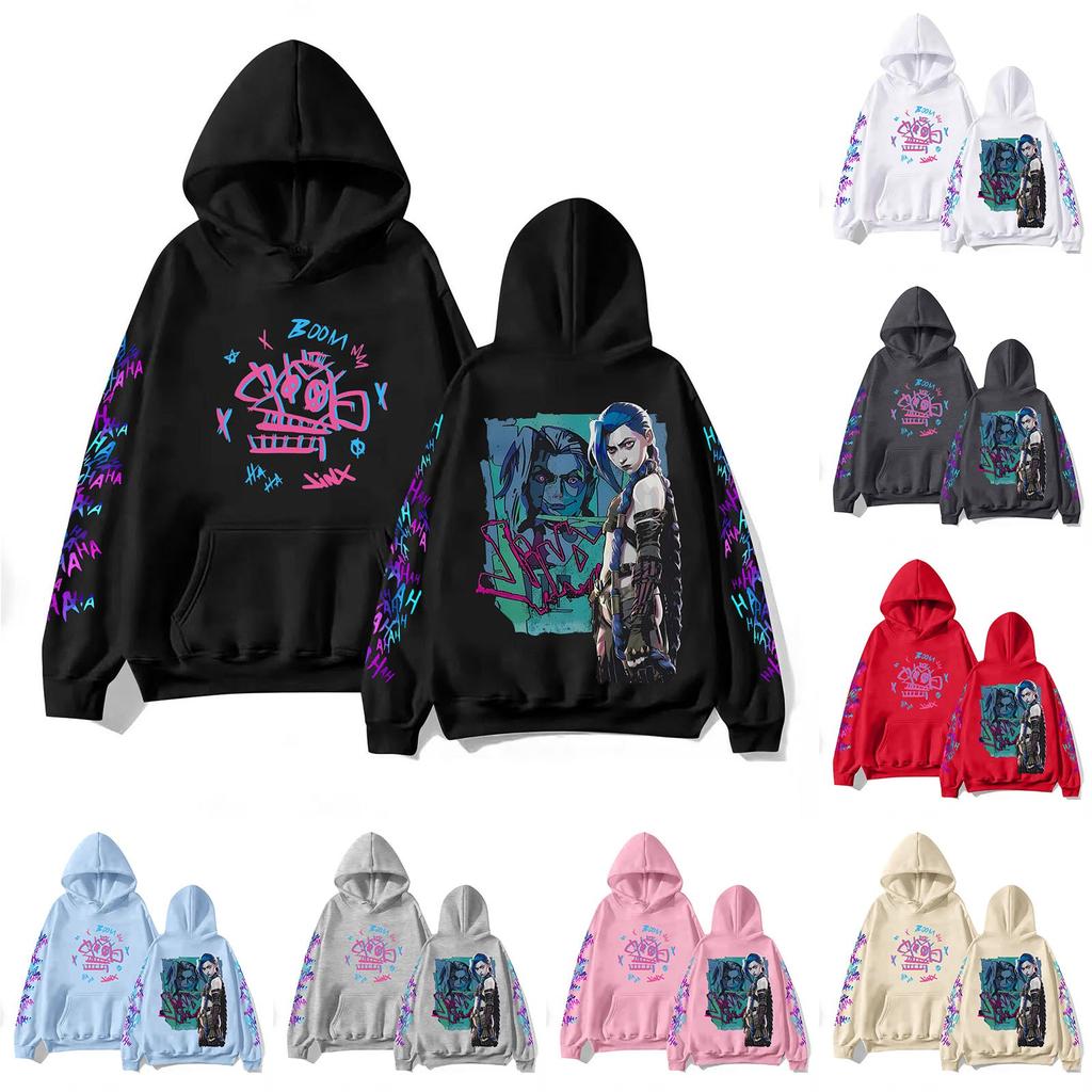 Women Fashion O Neck Long Sleeve Printed Top Hoodie Sweatshirt