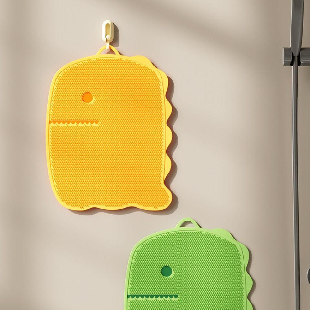 Suction Cup Exfoliating Foot Pad Dinosaur Shape Shower Foot Scrubber Personal Hygiene