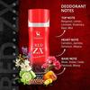Ramsons - RED ZX Deodorant Spray 200 ML  | TN - Bergamot, Lemon, Lavender, Rosemary, Basil, Mint | MN - Carnation, Jasmine| BN - Musk, Amber, Cedar