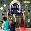 Halloween Classroom Theme Indoor Castle Decor Stickers Set With Paper Material