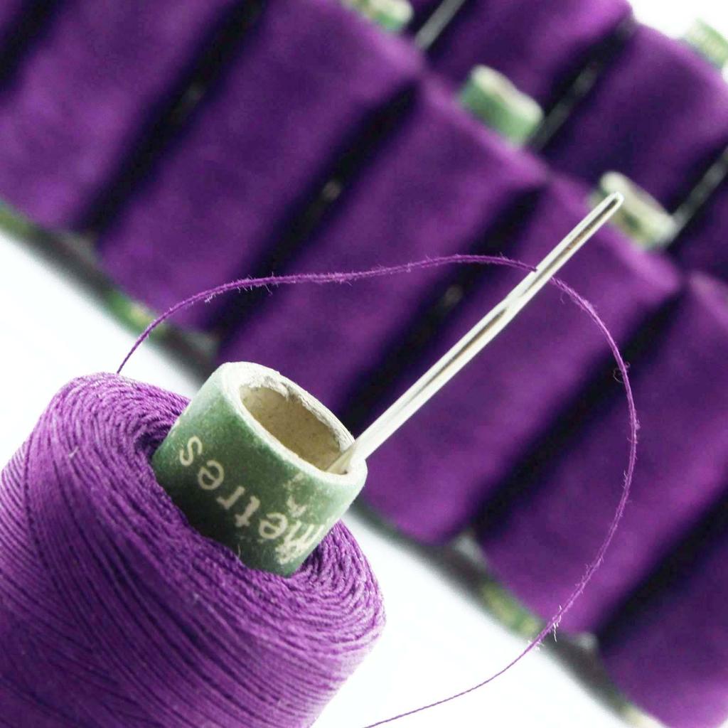 Зеленая ручная машина 20 шт. Оптовая продажа полиэфирной нити для квилтинга