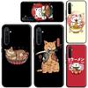 Neko Ramen Japan Cat Anime For OnePlus 10 9 Pro Nord2 8T 9R Case For Realme 9i 8i 8 Pro C21 GT Master GT Neo 2 Cover