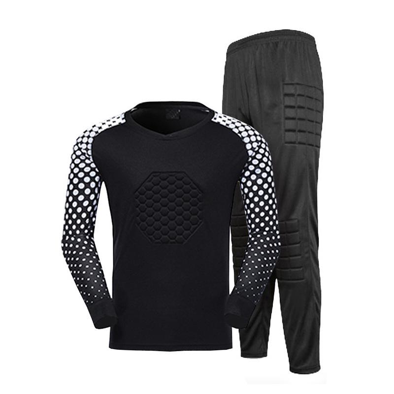 Adult & Children's Long Sleeve Goalkeeper Jersey Set - Match & Training Gear