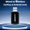 Адаптер 2-в-1 для автомобиля, проводной-беспроводной, для Android Auto