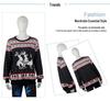 European & American Autumn/Winter Christmas Pullover: Printed Long-Sleeve Round Neck Loose Sweatshirt (SWYS009)