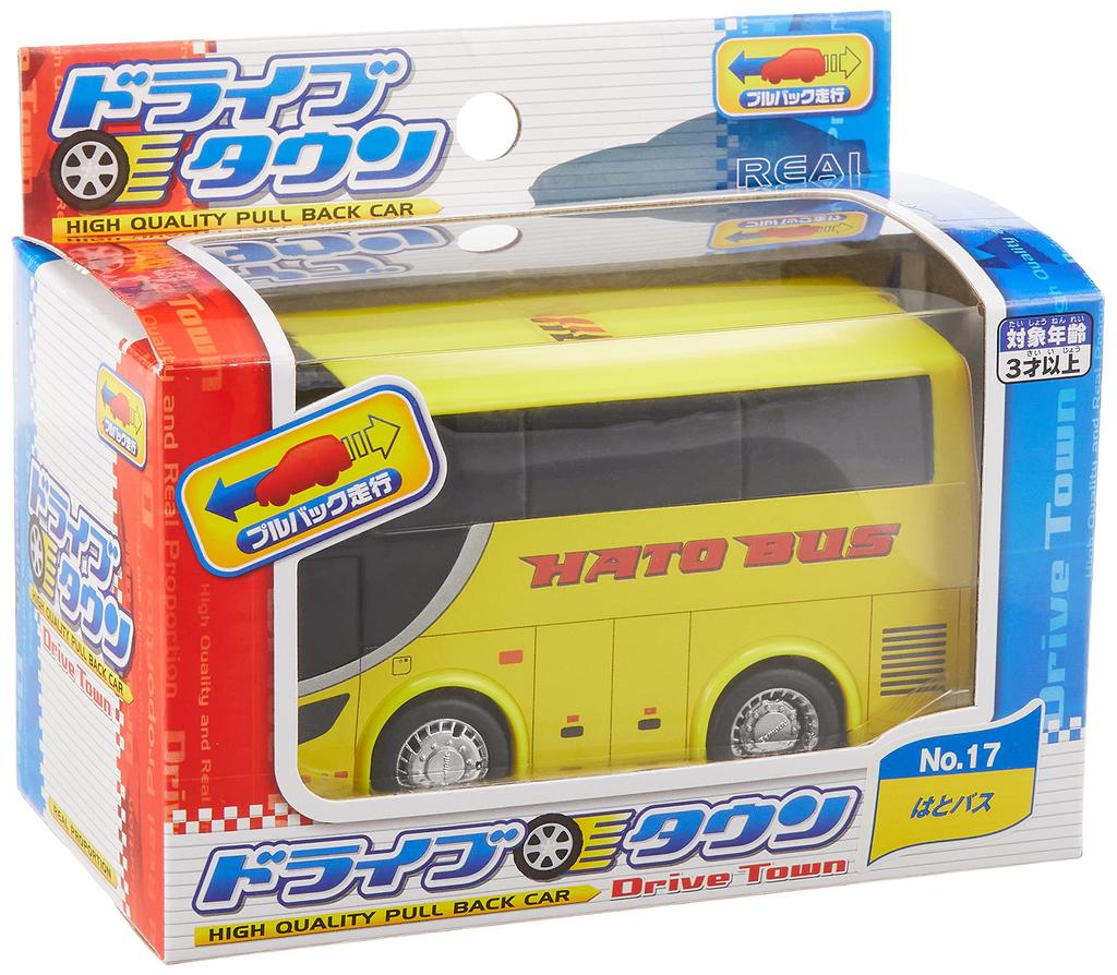 Игрушечный автомобиль Maruka Drive Town Hato Bus Ages 173162 № 17 3+