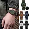 Luminous Men Sport Shock Resistant Wristwatches Green Watch Men Simple Nylon Band Male Quartz Wrist Watches Relógio Masculino