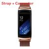 Samsung Gear Fit2 Sm R360 Металлический сетчатый ремешок из нержавеющей стали с магнитной застежкой для отслеживания фитнеса