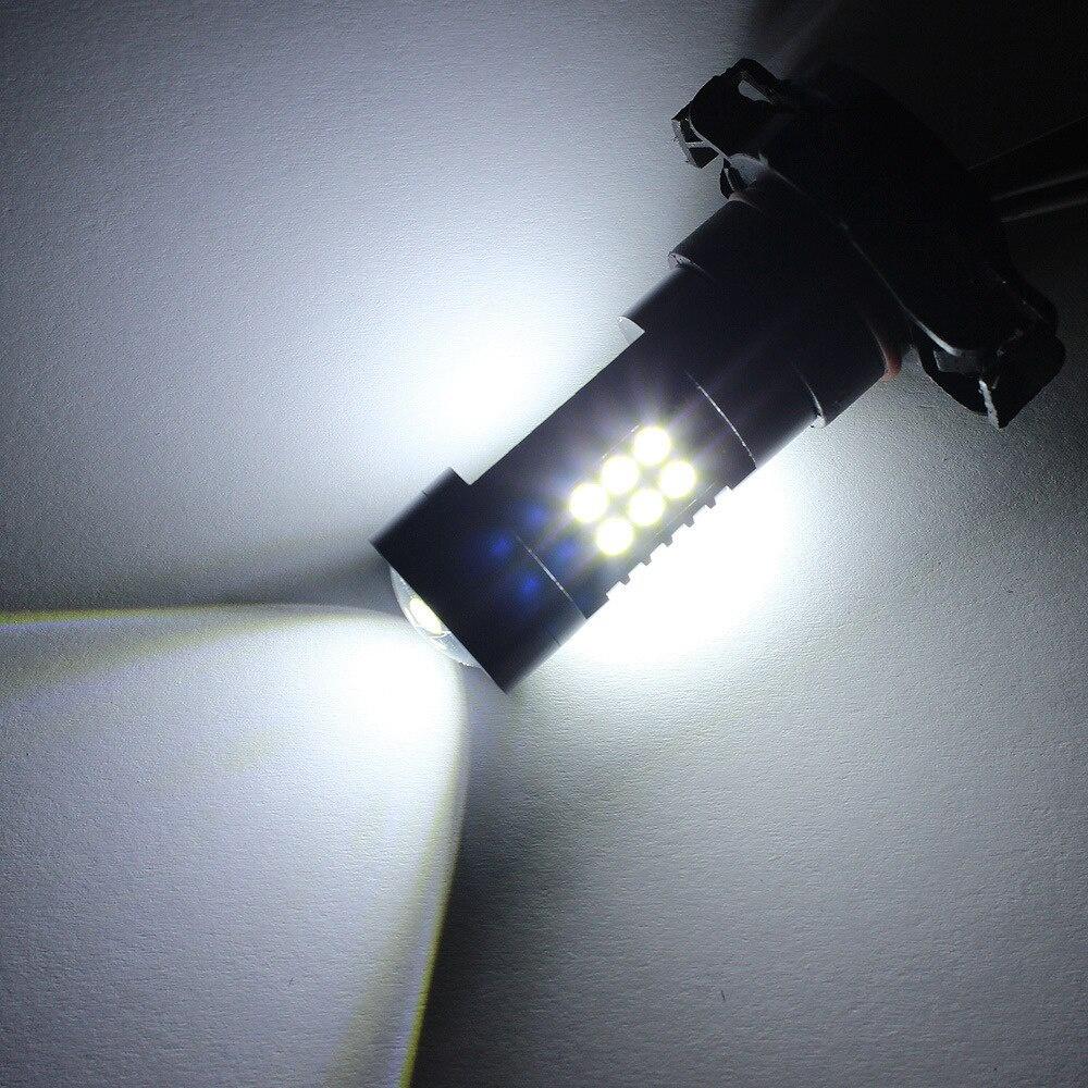 Для Jeep Compass 2017-2019 2 шт./лот CANBus без ошибок 3030 21SMD Белый 5202 PSX24W Светодиодные дневные ходовые огни DRL лампы