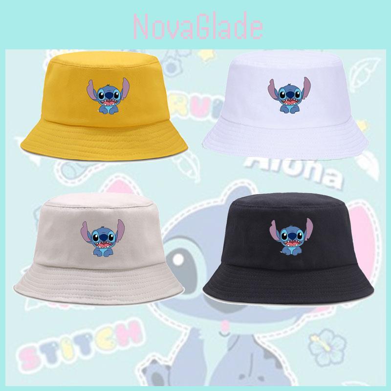 Cute Disney Stitch Tie Dye Bucket Hat Perfect For Sun Protection