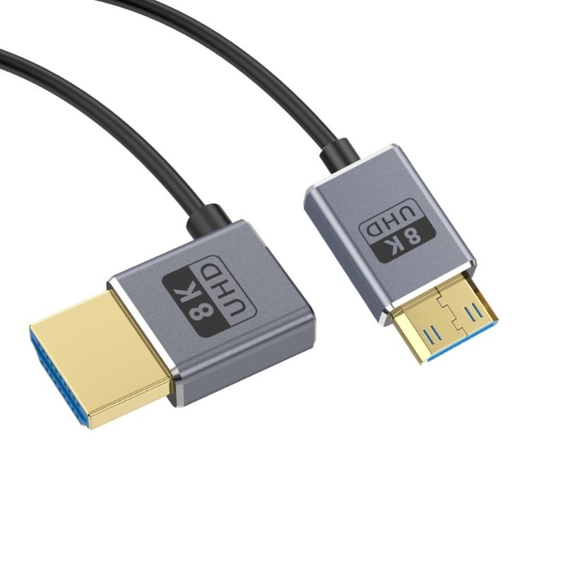 30/60/120 см Тонкий HDTV 2.1 Видеокабель Шнур 8K@60Hz Маленький к HDTV Коаксиальный провод Широкая совместимость
