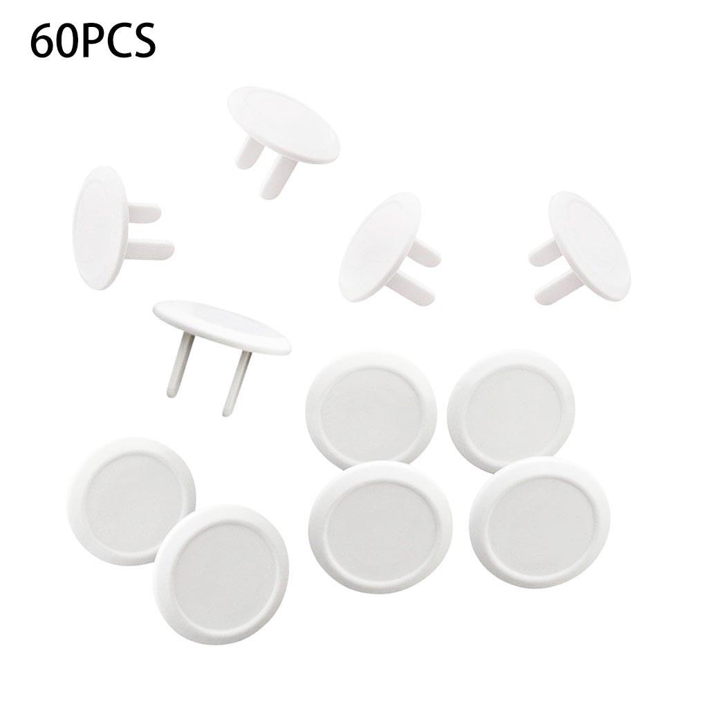 60 Pack Plugs Covers Child Proof - Best Safety Electrical Power Socket Plug Wall Cover Protector