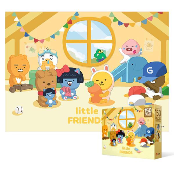 Пазл из 150 деталей - Кафе для детей Kakao Little Friends, популярный корейский пазл