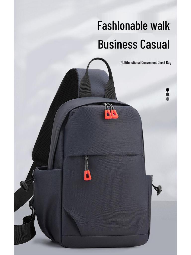 Men's Multifunctional Outdoor Chest Bag - Versatile Fashion Crossbody for Sports & Casual Wear