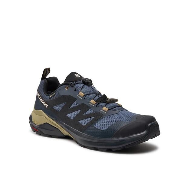 Salomon X-Adventure Gore-Tex Running Shoes L47526000 Granatowy