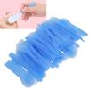 100 ШТ Лопаточка для маски для лица Косметическая маска для нанесения DIY Пластиковая ложка-палочка ЛопаточкаСиний
