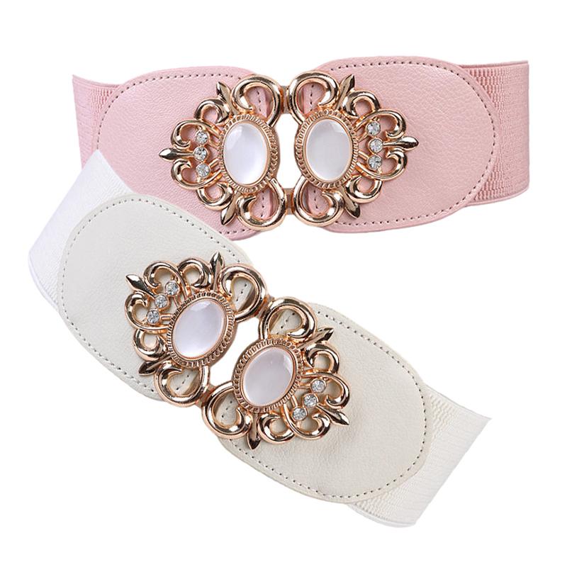 1Pc Women Retro Elastic Stretchy Dress Narrow Waist Belts Dress Accessories Women Skirt Decoration