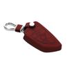 kwmobile Чехол для ключа, совместимый с BMW - защитный чехол для ключа, чехол для автомобильного ключа - из нубука, искусственная кожа, темно-красный