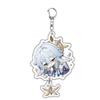 Honkai Star Rail Sunday Acheron Black Swan Sparkle Robin Misha Cosplay Keychain Acrylic Pendant Keyring
