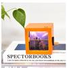 Luminous Wooden Hand-Cranked Music Box Flip Book & Photo Album