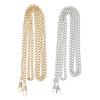 2x Crossbody Bag Shoulder Bag Handbag Handle Replacement Chain Straps