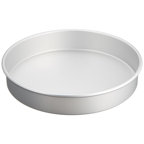 Endo Shoji Commercial TKG Aluminum Anodized Decorative Pan with Bottom, 11-inch, Shallow, Aluminum, WDK8108