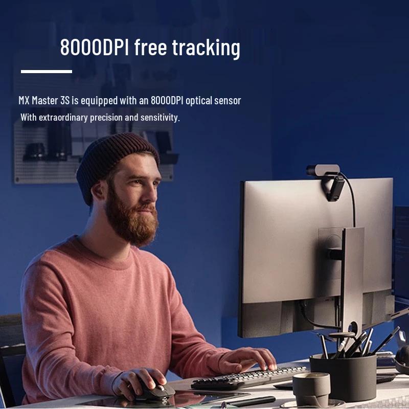 Logitech MX Master 3S Wireless Bluetooth Mouse