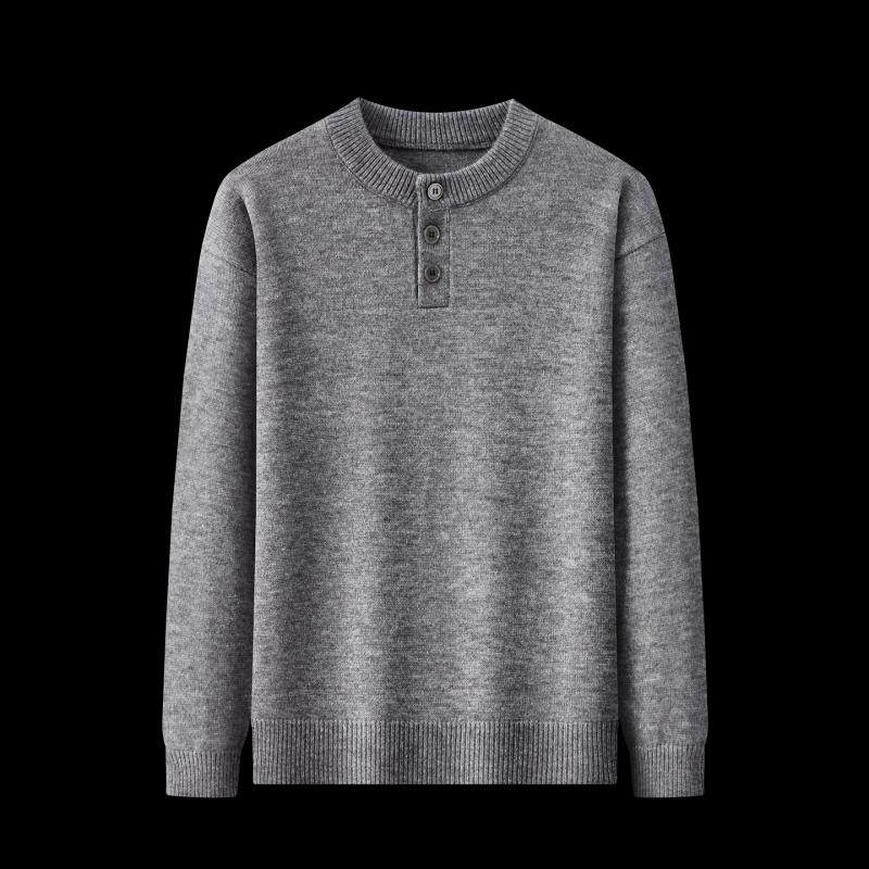 Pierre Cardin Men's Autumn Fashion Casual Knit Pullover Sweater