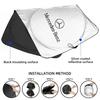 NGR2 UV Car Front Windshield Sunshade Sunshade Protective Cover For Mercedes Benz AMG W203 W206 W220 W205 W211 W212 GLE GLC GLK GLS