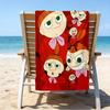 Ultra-Soft Beach Towel with Little My Theme,Ideal for Pool - Camping, Diving - Perfect Travel Essential, Vibrant Beach Towel.