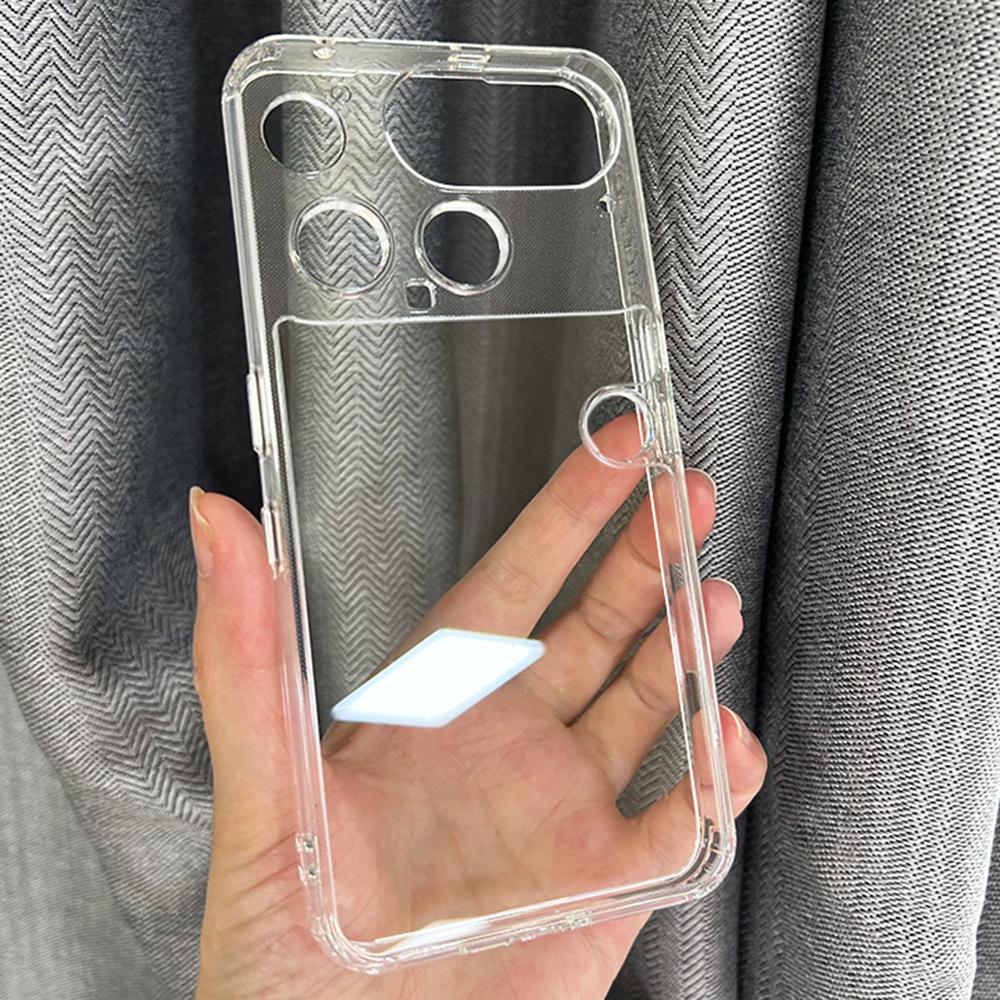 For Nothing Phone (3) 5G Case Clear PC+TPU Anti-Scratch Phone Back Cover